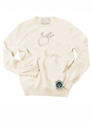 "the brunson celly" Cashmere Crewneck