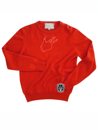 "the brunson celly" Cashmere Crewneck