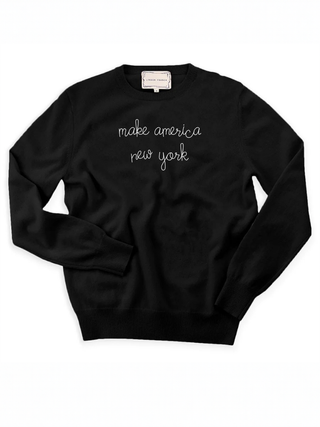 "make america new york" Cashmere Crewneck