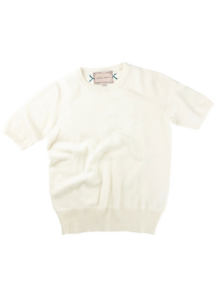 School Spirit Short Sleeve CUSTOM Lingua Franca NYC Cream XS 