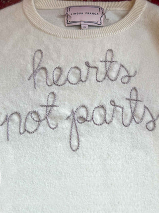 "hearts not parts" Crewneck  Donation   