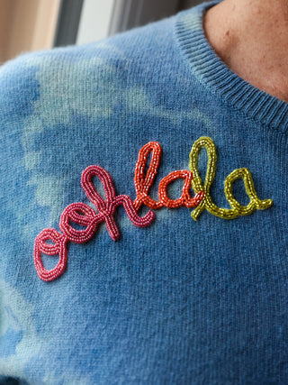 Ooh-la-la Hand-Dye Cardigan Preorder Lingua Franca   