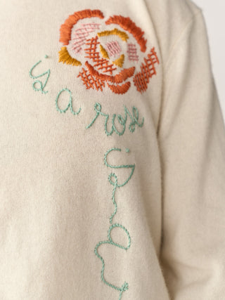 A Rose is a Rose Sweater  Lingua Franca NYC   