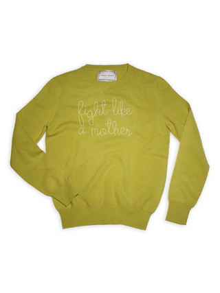 "fight like a mother" Crewneck Donation Donation10p   