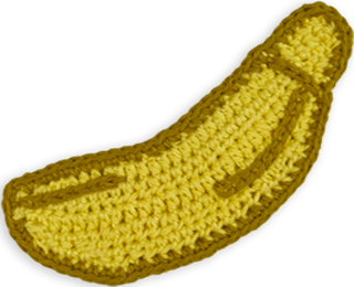 Banana Crochet Patch Patch Lingua Franca NYC   