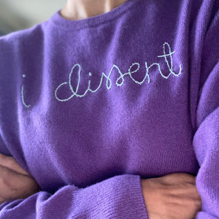 "i dissent" Crewneck Sweater Donation10p   