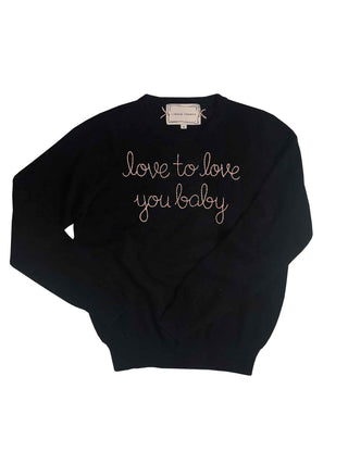 "love to love you baby" Crewneck Donation Donation   