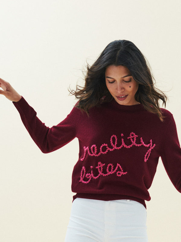 Reality Bites Crewneck – Lingua Franca NYC