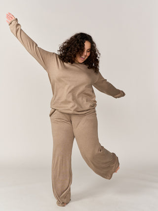 Silk Cashmere Pants  Lingua Franca NYC Sand XS 