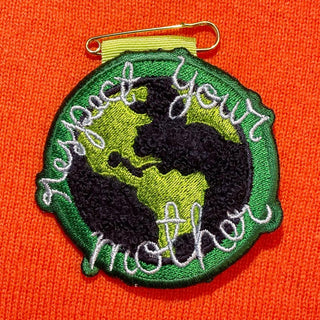 Respect Your Mother Patch Pin jewelry Lingua Franca NYC   