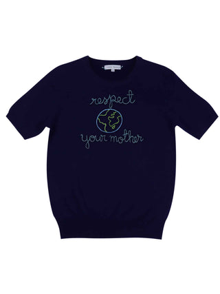 "respect your mother" Short Sleeve Donation Lingua Franca NYC   