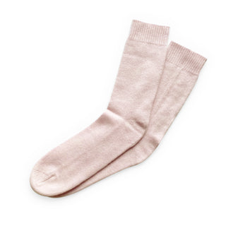 Custom Valentine's Socks Socks Lingua Franca NYC Pale Pink  