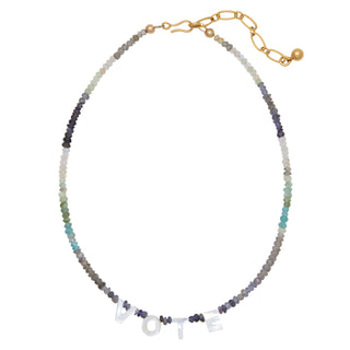 Vote Ombre Necklace jewelry Brinker & Eliza   