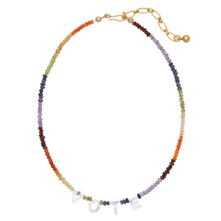 Vote Rainbow Necklace jewelry Brinker & Eliza   
