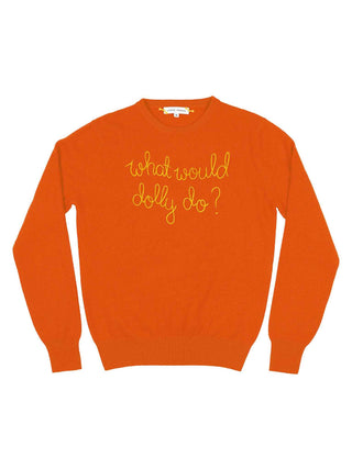 "what would dolly do?" Crewneck Sweater Donation10p   