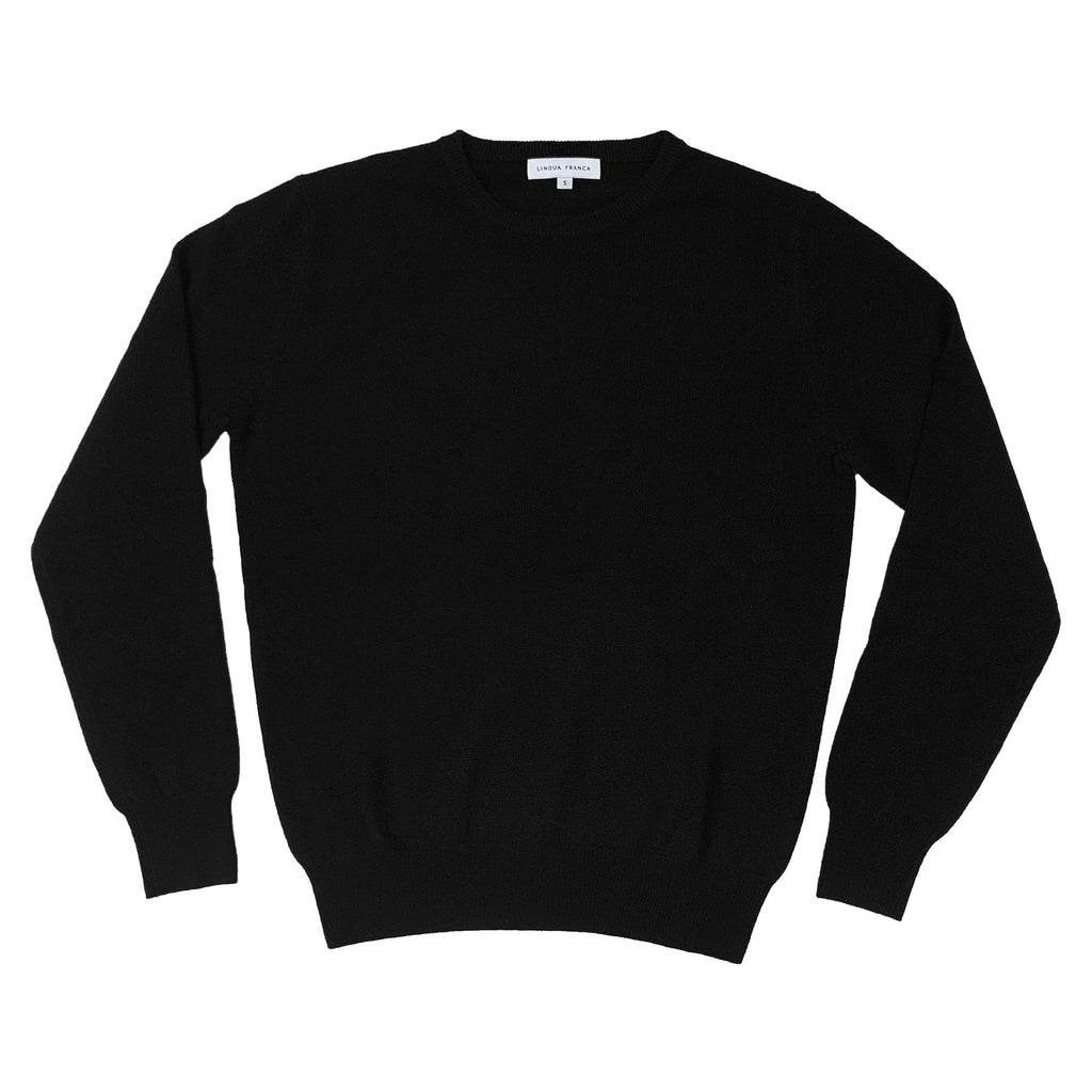 "workin' 9 to 5" Sweater Lingua Franca NYC Black XS 